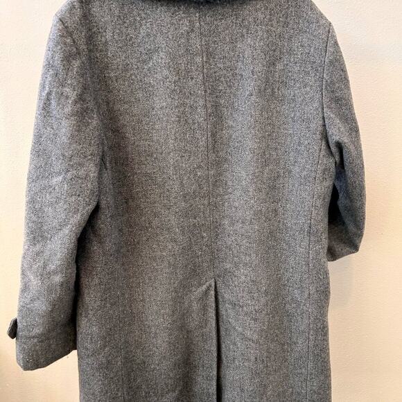 1960's Vintage Blokecore Wool Faux Fur lIned Regency Large 42 Classic Heritage - Picture 3 of 9